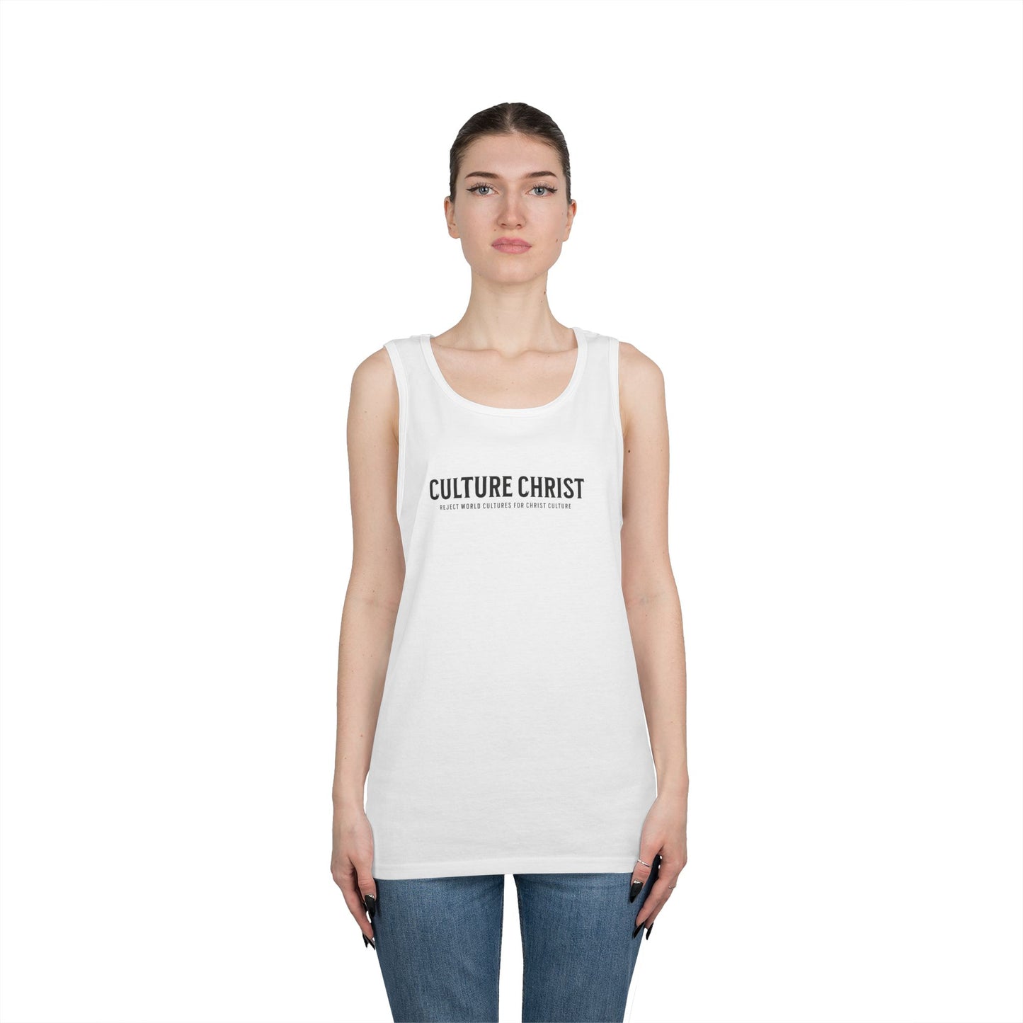 Culture Christ Tank Top — Christian Faith Graphic Tank