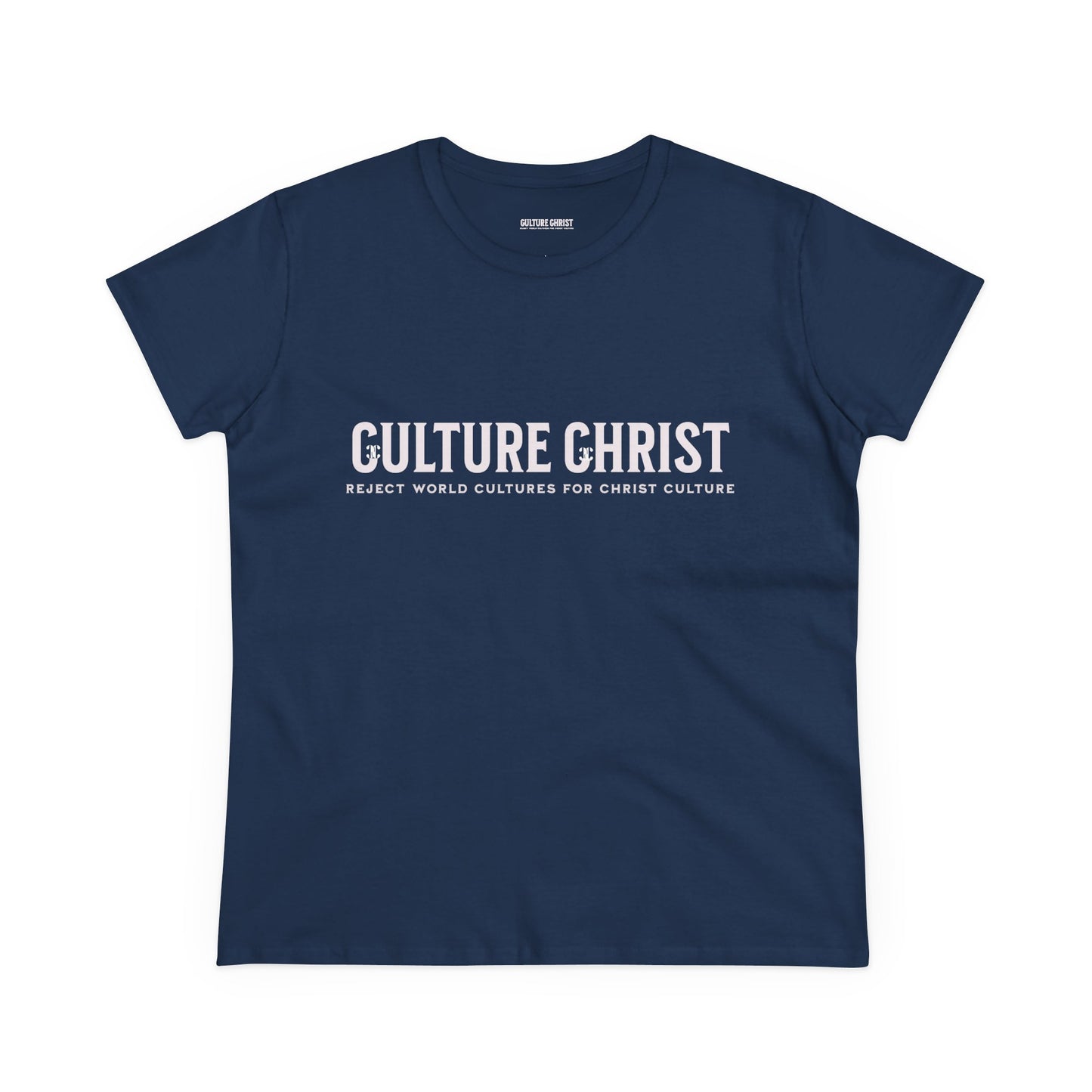 Culture Christ Tee — Christian Faith Graphic Women's T-Shirt