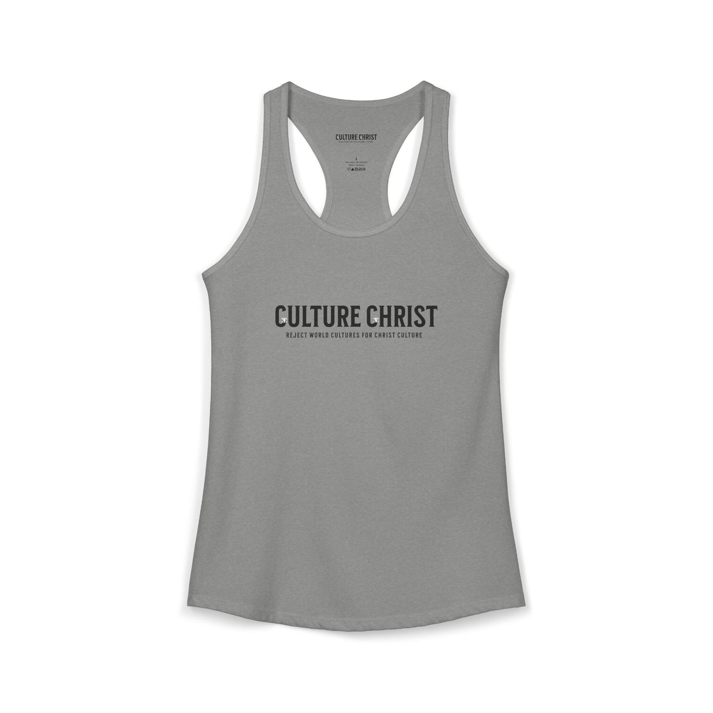 Women's Ideal Racerback Tank, wear your faith