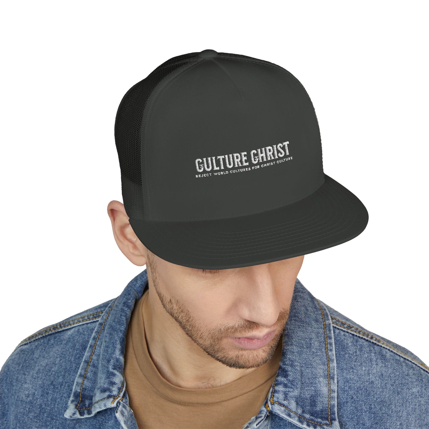 Stylish Embroidered Trucker Cap - Perfect for Everyday Wear, Outdoor Adventures, Gifts, Festivals, and Christian Lifestyle