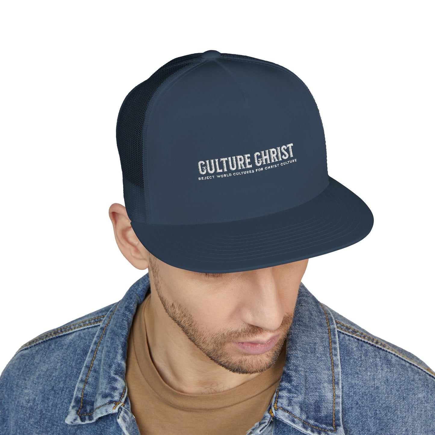 Stylish Embroidered Trucker Cap - Perfect for Everyday Wear, Outdoor Adventures, Gifts, Festivals, and Christian Lifestyle