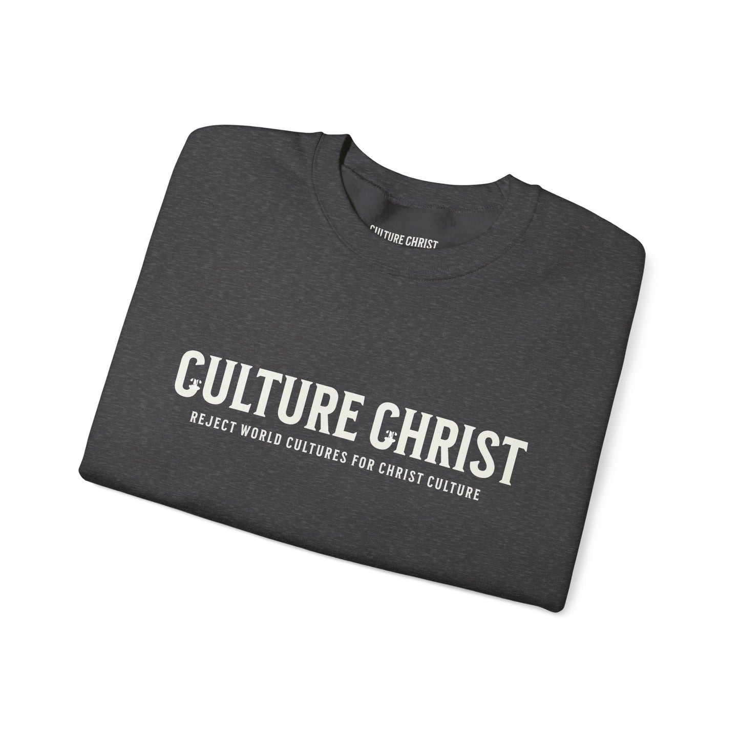Cozy Christ Culture Sweatshirt | Unisex Crewneck for Faith, Casual Wear, Gift for Christians, Church Events, Everyday Comfort