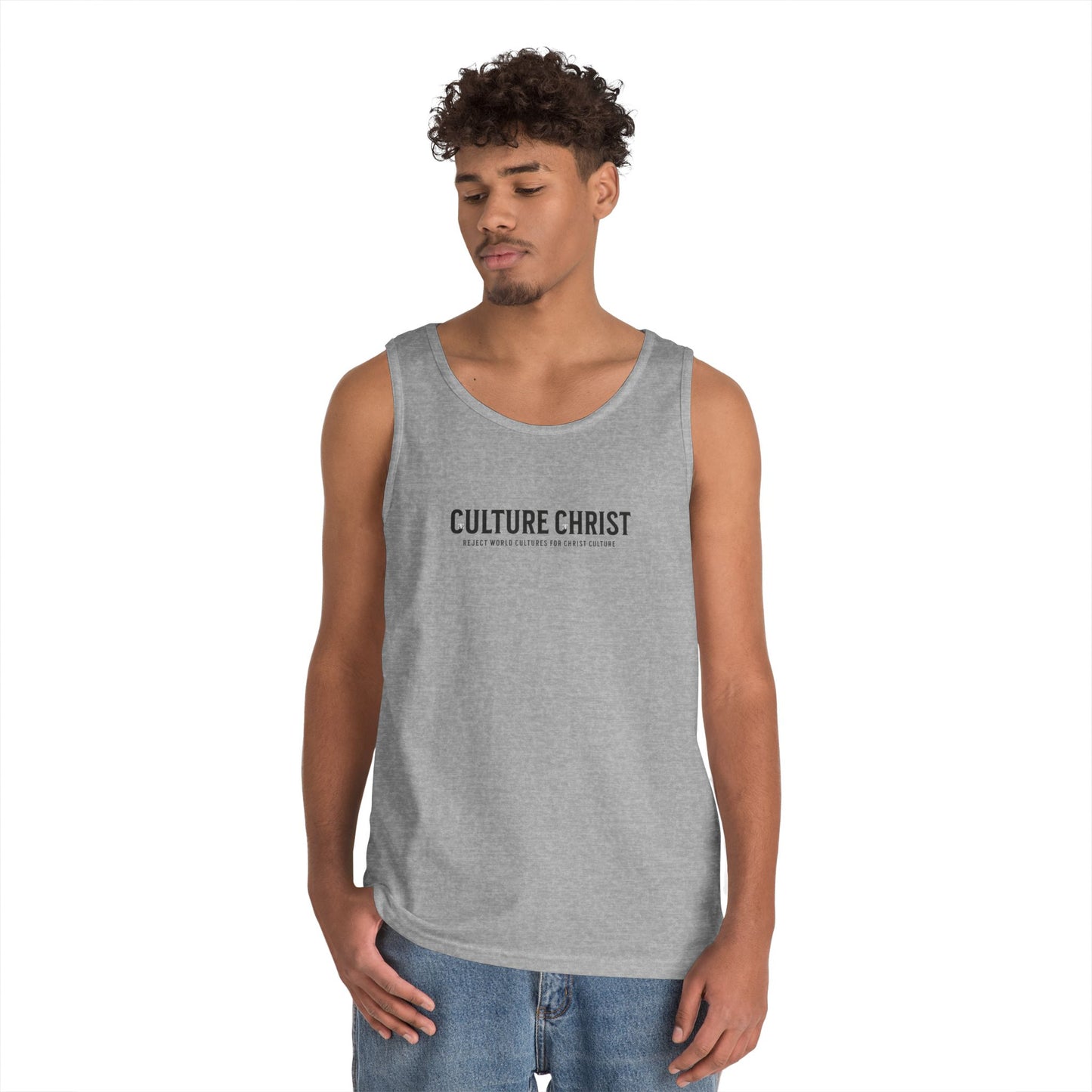 Culture Christ Tank Top — Christian Faith Graphic Tank