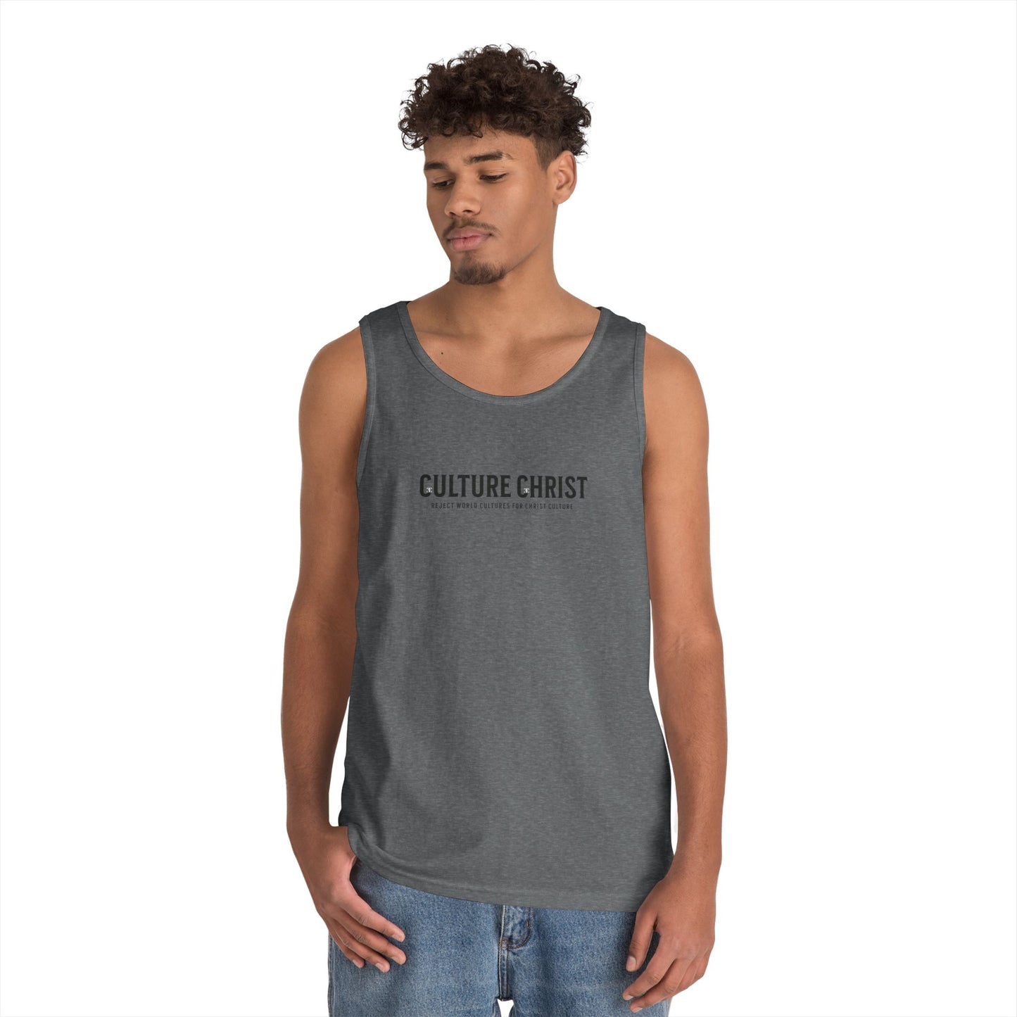 Culture Christ Tank Top — Christian Faith Graphic Tank