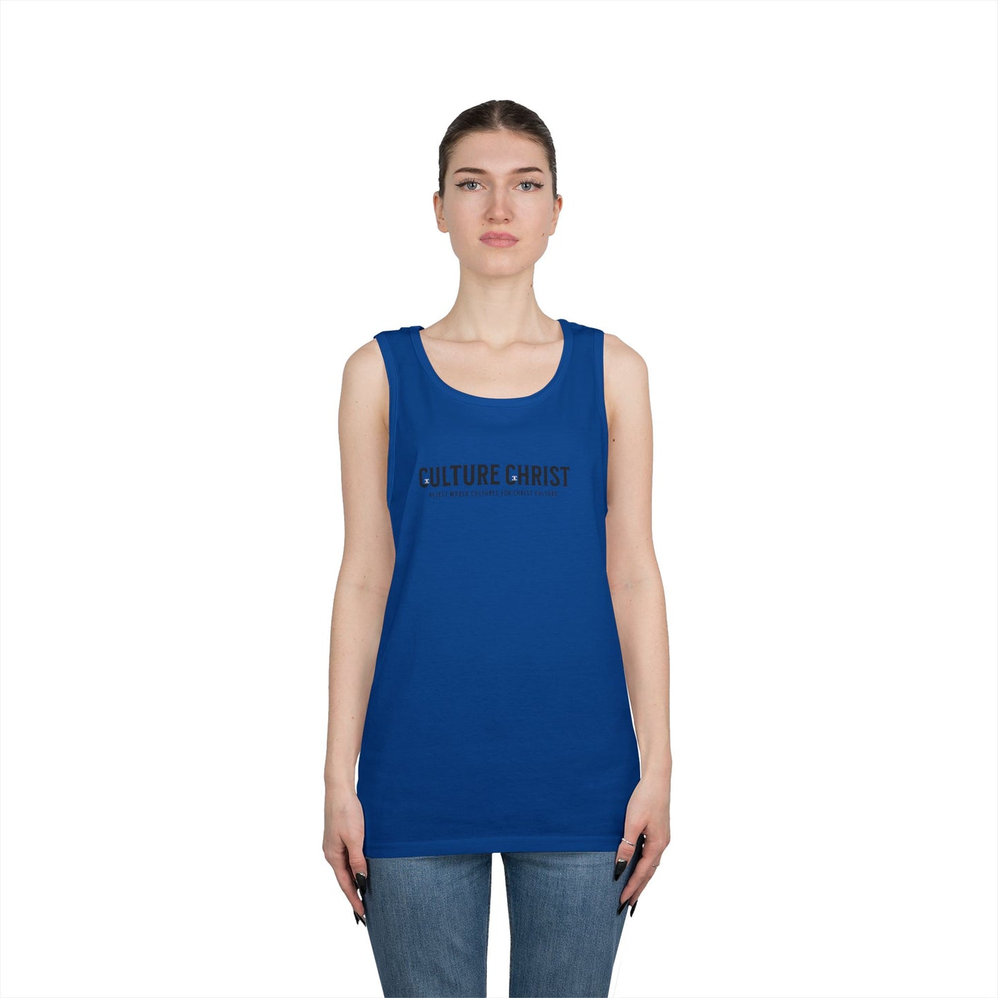 Culture Christ Tank Top — Christian Faith Graphic Tank