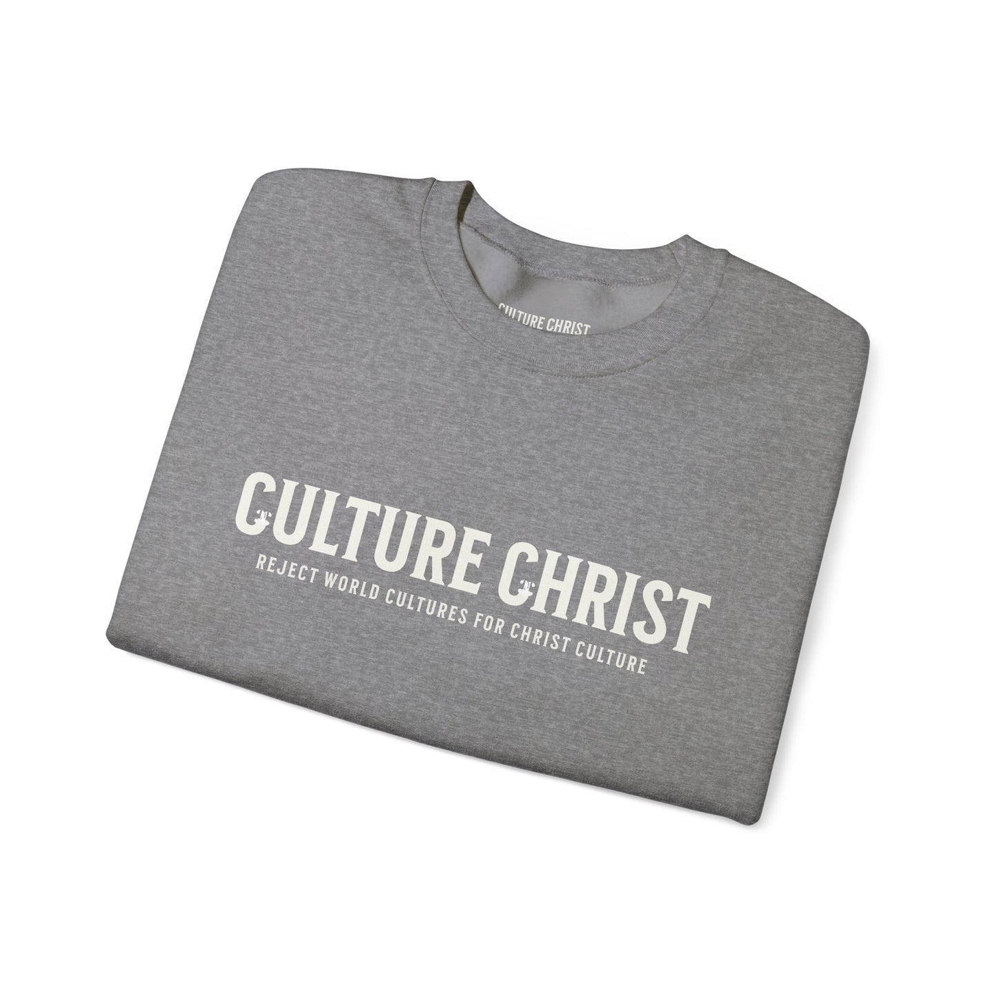 Cozy Christ Culture Sweatshirt | Unisex Crewneck for Faith, Casual Wear, Gift for Christians, Church Events, Everyday Comfort