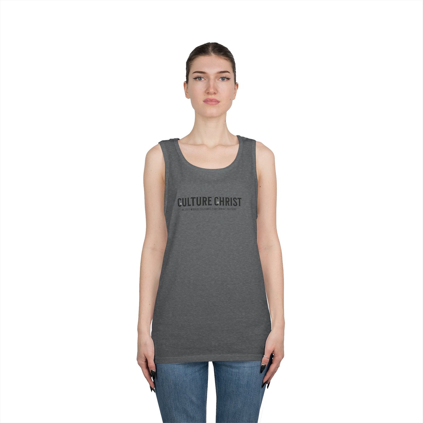 Culture Christ Tank Top — Christian Faith Graphic Tank
