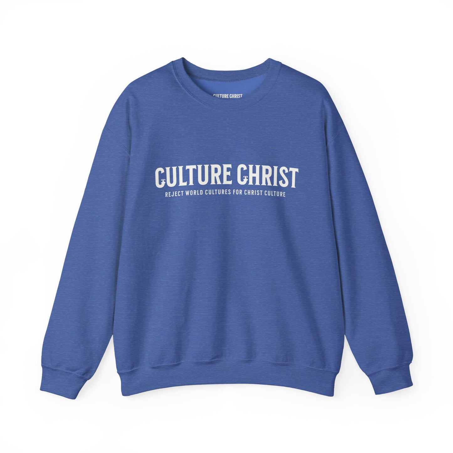 Cozy Christ Culture Sweatshirt | Unisex Crewneck for Faith, Casual Wear, Gift for Christians, Church Events, Everyday Comfort