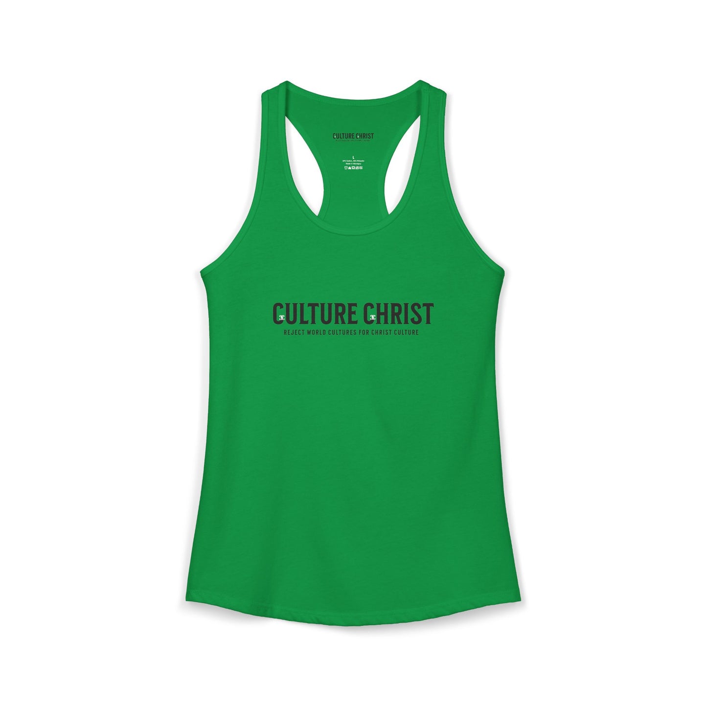 Women's Ideal Racerback Tank, wear your faith