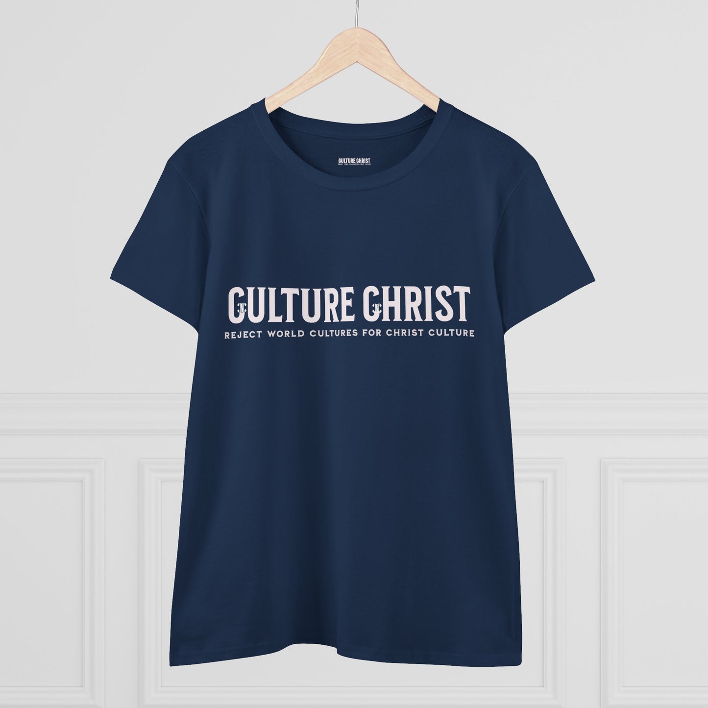 Culture Christ Tee — Christian Faith Graphic Women's T-Shirt