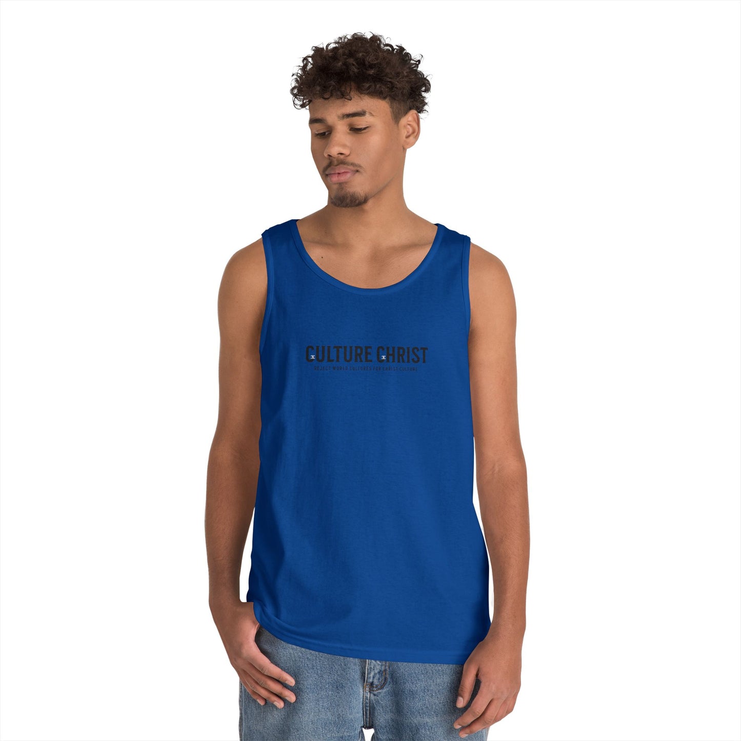 Culture Christ Tank Top — Christian Faith Graphic Tank