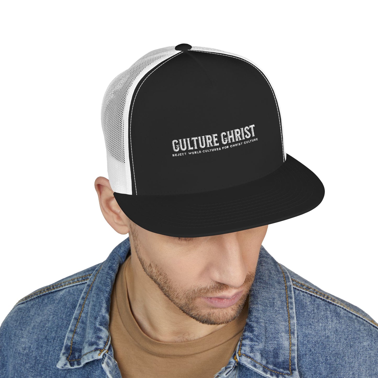 Stylish Embroidered Trucker Cap - Perfect for Everyday Wear, Outdoor Adventures, Gifts, Festivals, and Christian Lifestyle