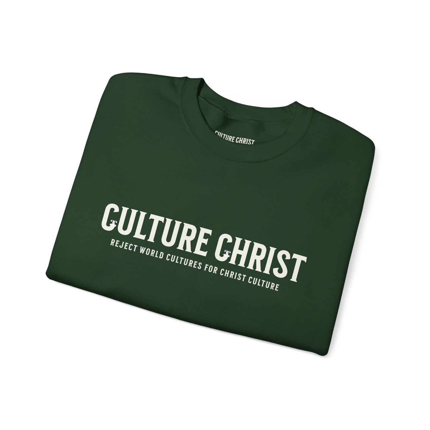 Cozy Christ Culture Sweatshirt | Unisex Crewneck for Faith, Casual Wear, Gift for Christians, Church Events, Everyday Comfort