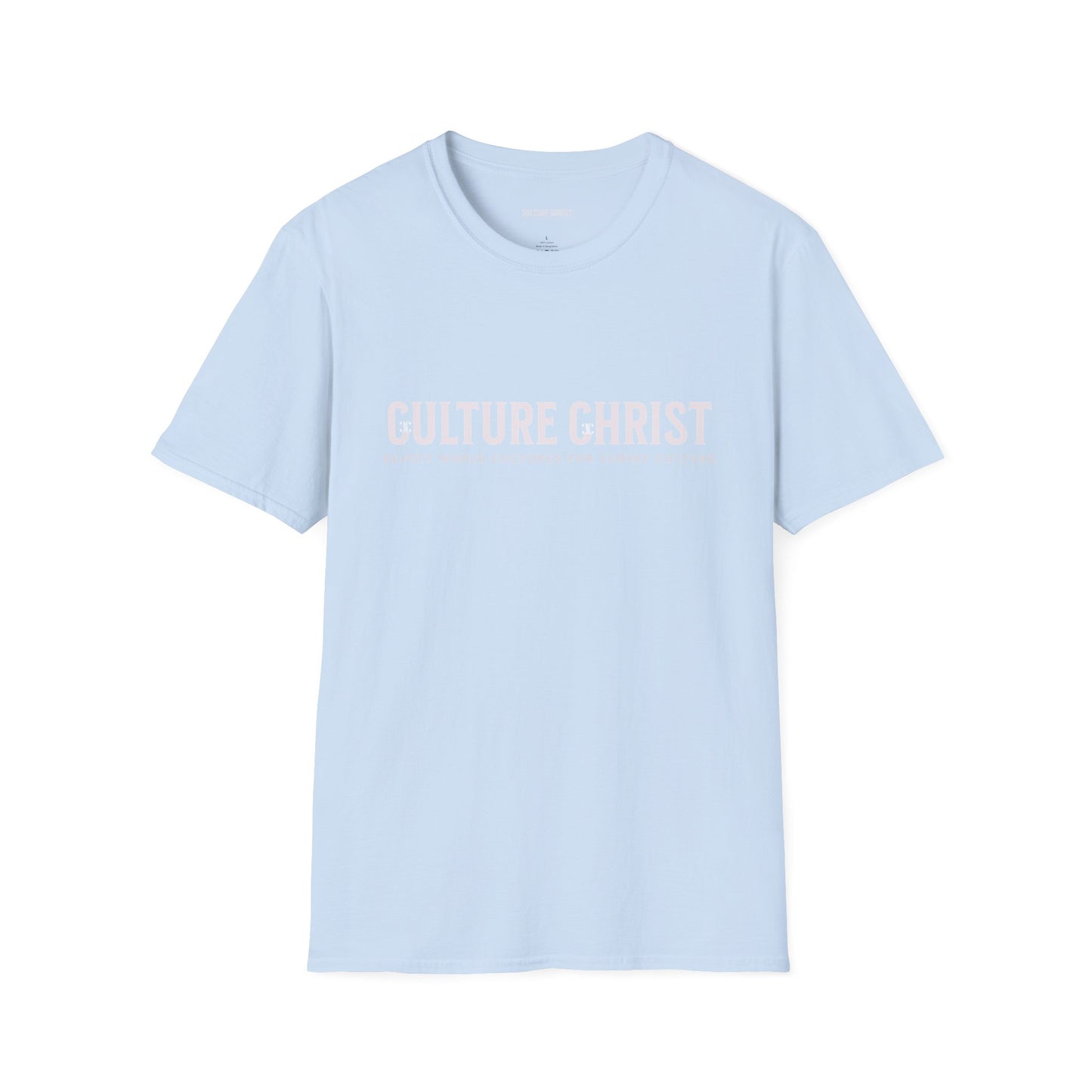 T-Shirt — "Culture Christ: Reject World Cultures for Christ Culture" Inspirational Christian Tee