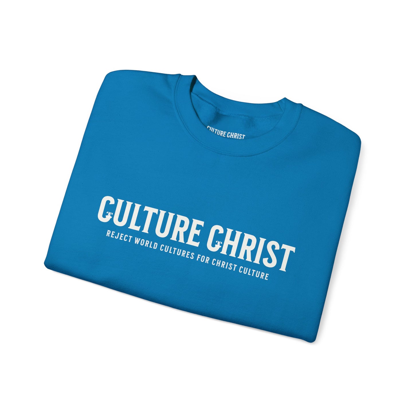 Cozy Christ Culture Sweatshirt | Unisex Crewneck for Faith, Casual Wear, Gift for Christians, Church Events, Everyday Comfort