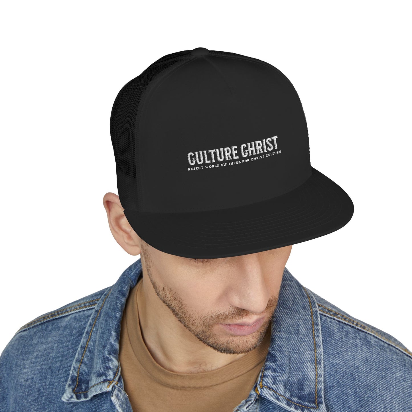 Stylish Embroidered Trucker Cap - Perfect for Everyday Wear, Outdoor Adventures, Gifts, Festivals, and Christian Lifestyle