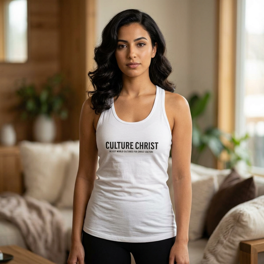 Women's Ideal Racerback Tank, wear your faith