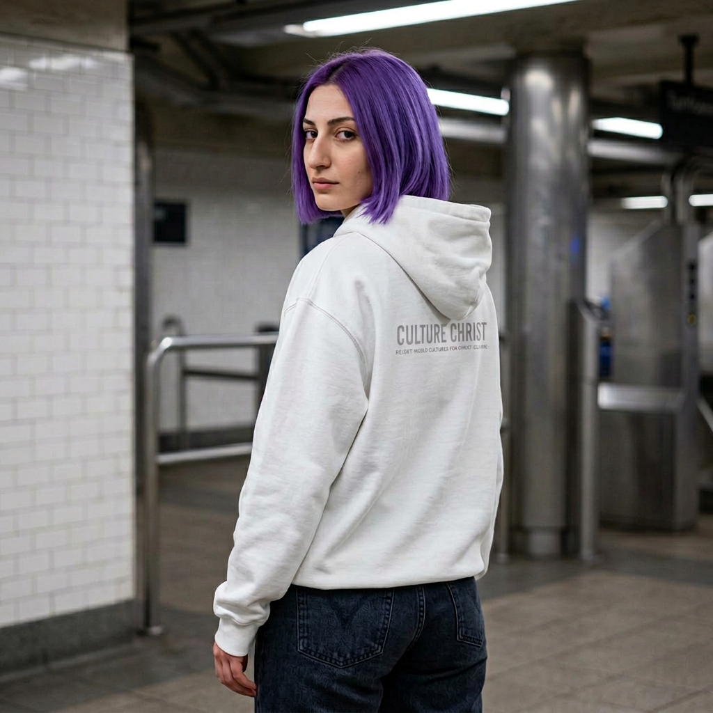 Culture Christ Hoodie — Wear Your Faith Back-Print Pullover