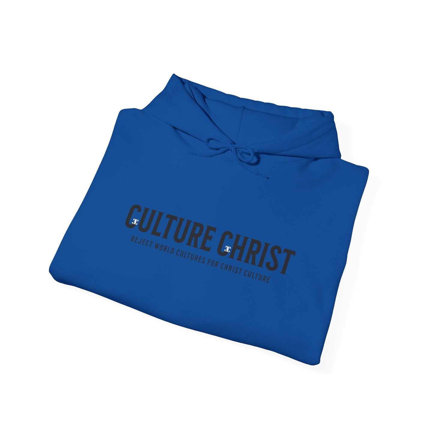 Culture Christ Hoodie — Minimal Christian Faith Pullover