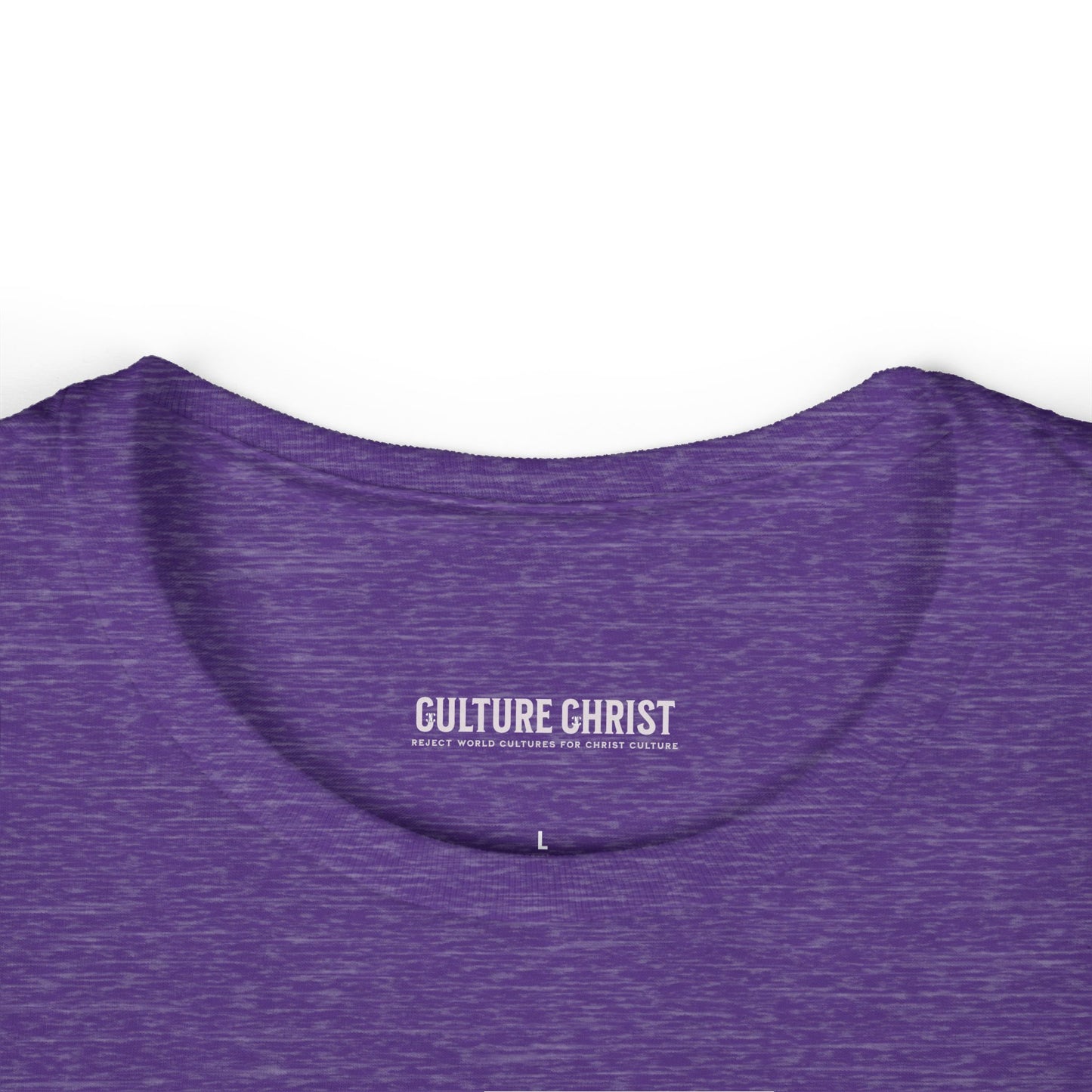 Culture Christ Women's Tee — Faith-Based Minimalist Christian Shirt