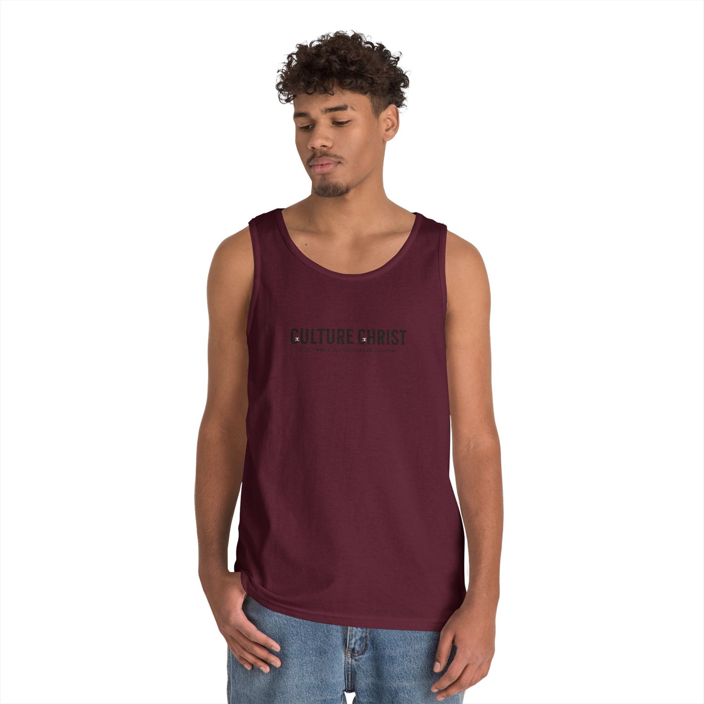 Culture Christ Tank Top — Christian Faith Graphic Tank