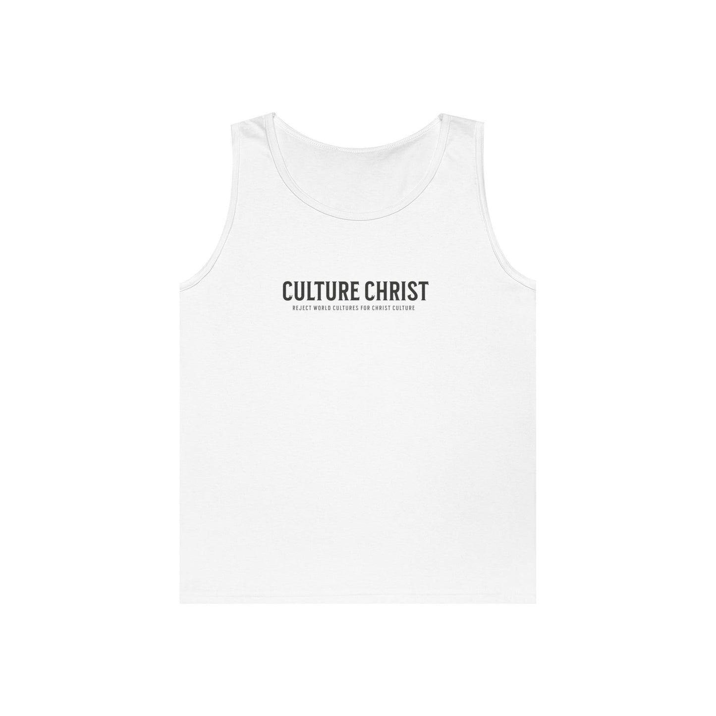 Culture Christ Tank Top — Christian Faith Graphic Tank