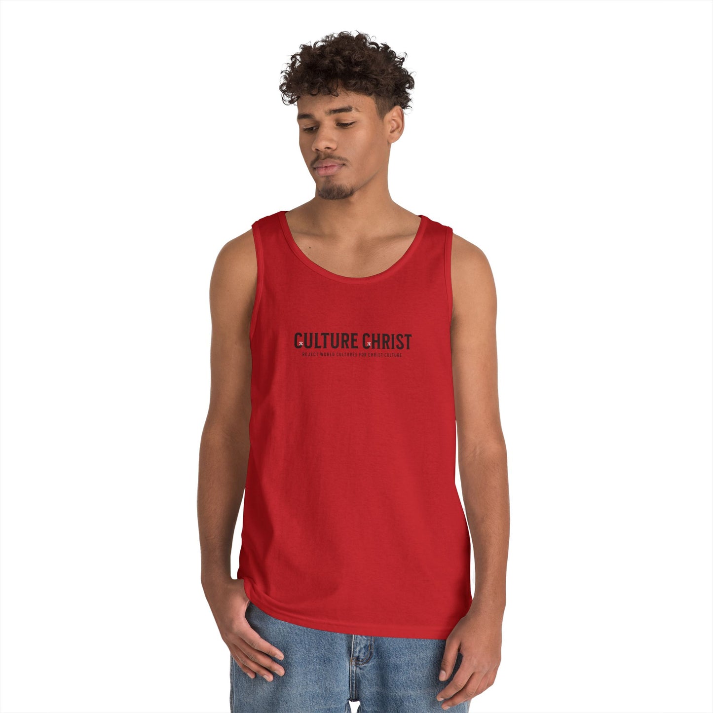 Culture Christ Tank Top — Christian Faith Graphic Tank