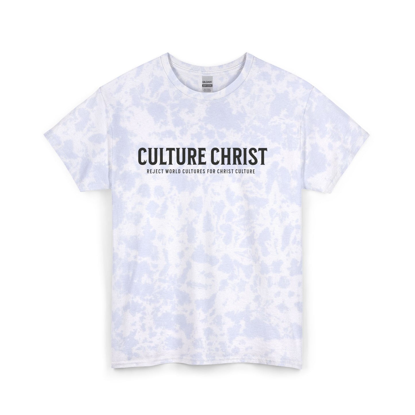 Culture Christ Tie-Dye Tee – Christian Faith Graphic T-Shirt