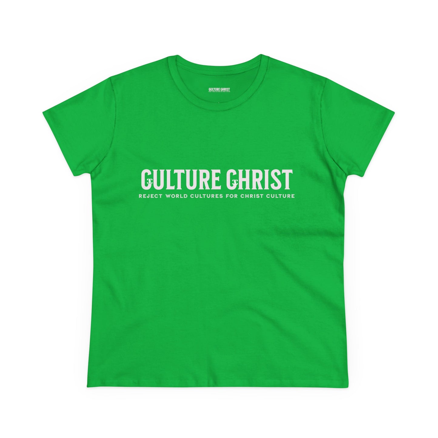 Culture Christ Tee — Christian Faith Graphic Women's T-Shirt