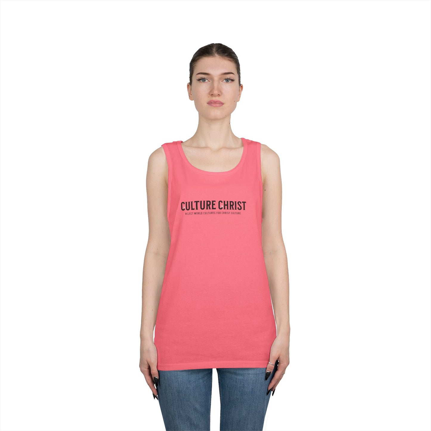 Culture Christ Tank Top — Christian Faith Graphic Tank