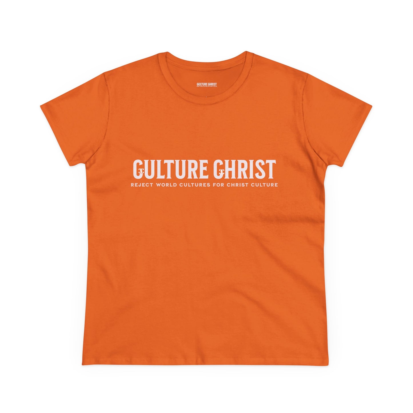 Culture Christ Tee — Christian Faith Graphic Women's T-Shirt