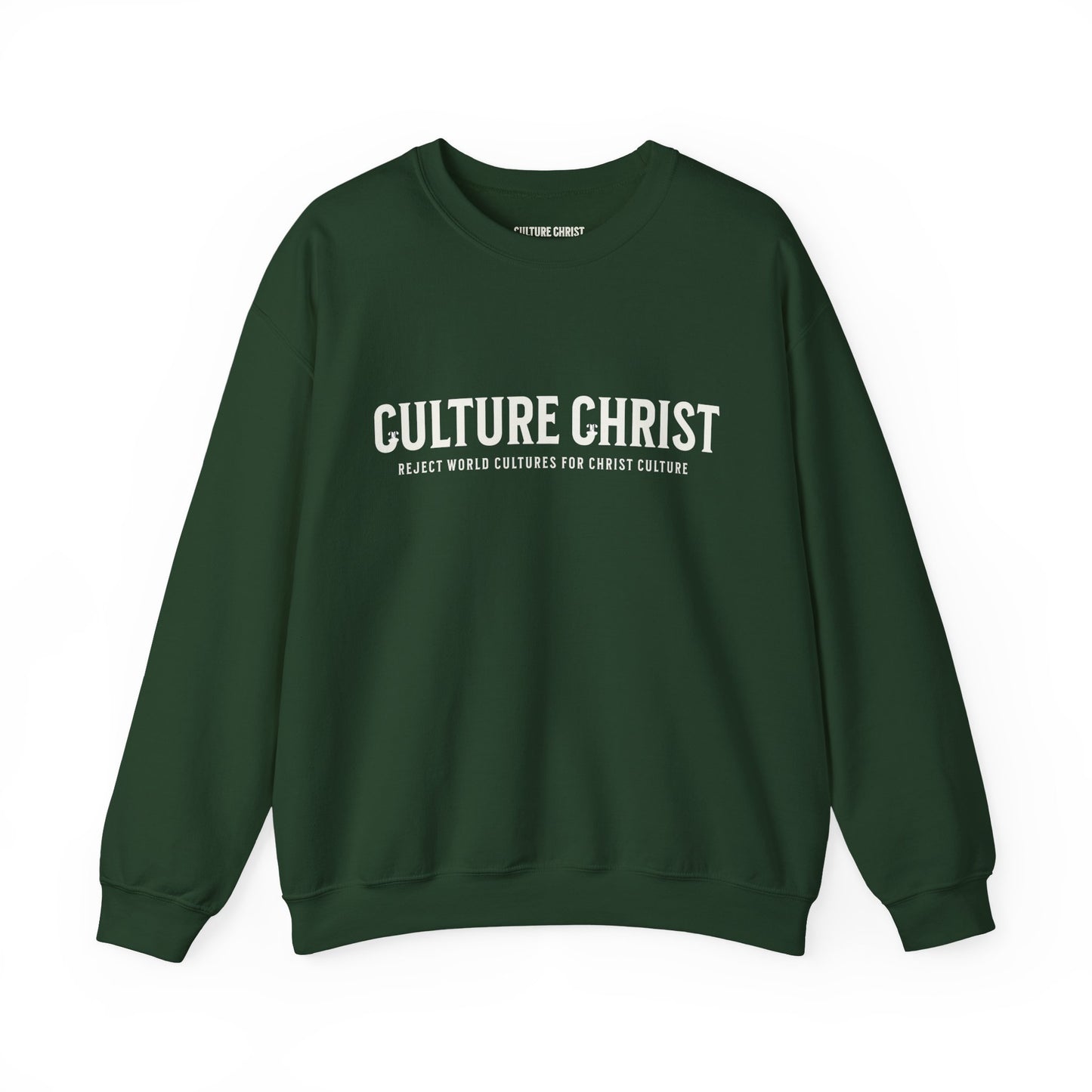 Cozy Christ Culture Sweatshirt | Unisex Crewneck for Faith, Casual Wear, Gift for Christians, Church Events, Everyday Comfort