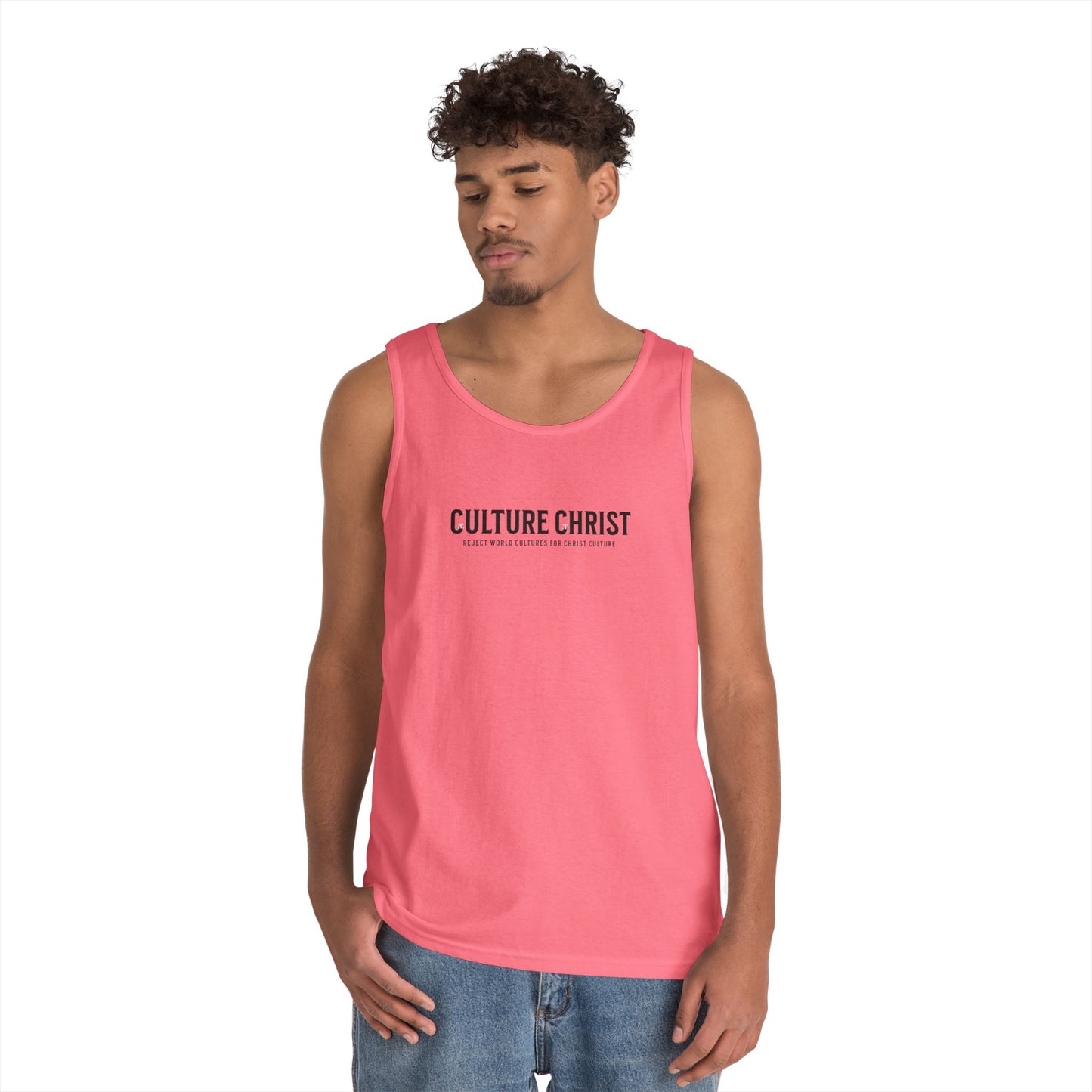 Culture Christ Tank Top — Christian Faith Graphic Tank