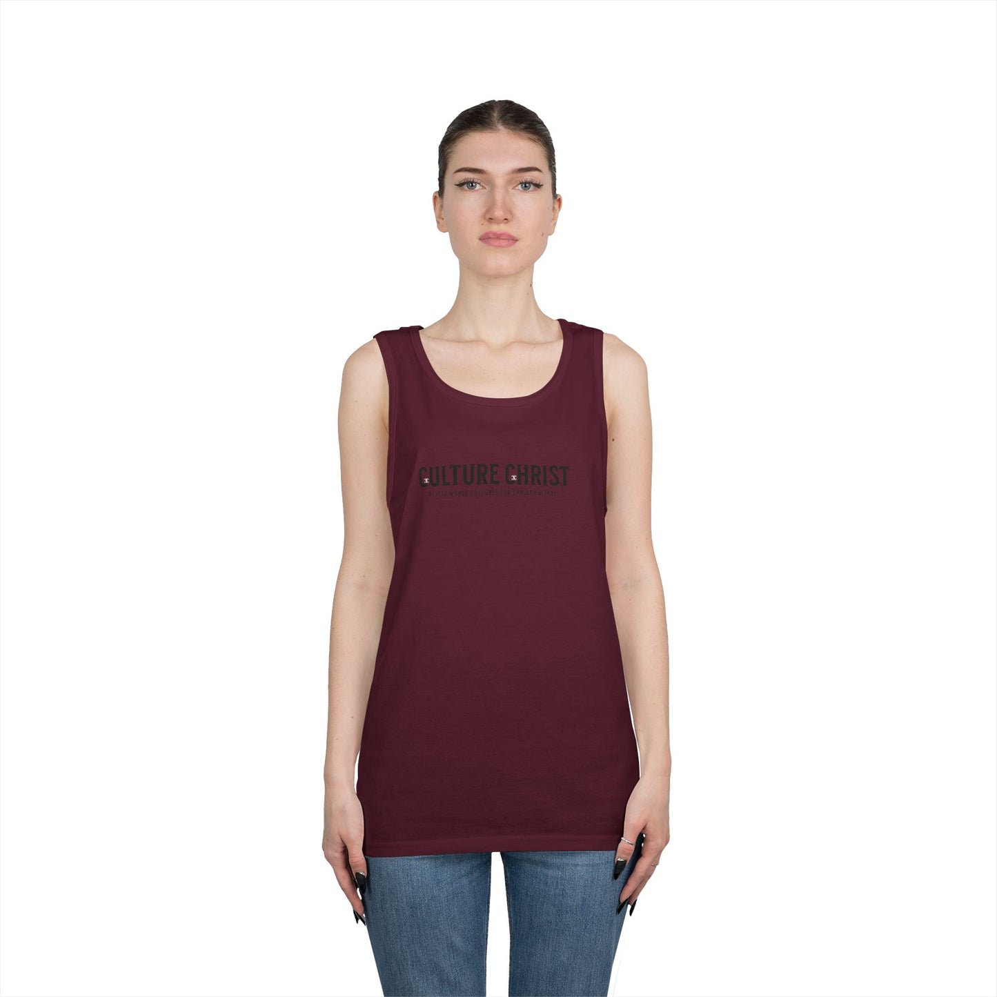 Culture Christ Tank Top — Christian Faith Graphic Tank