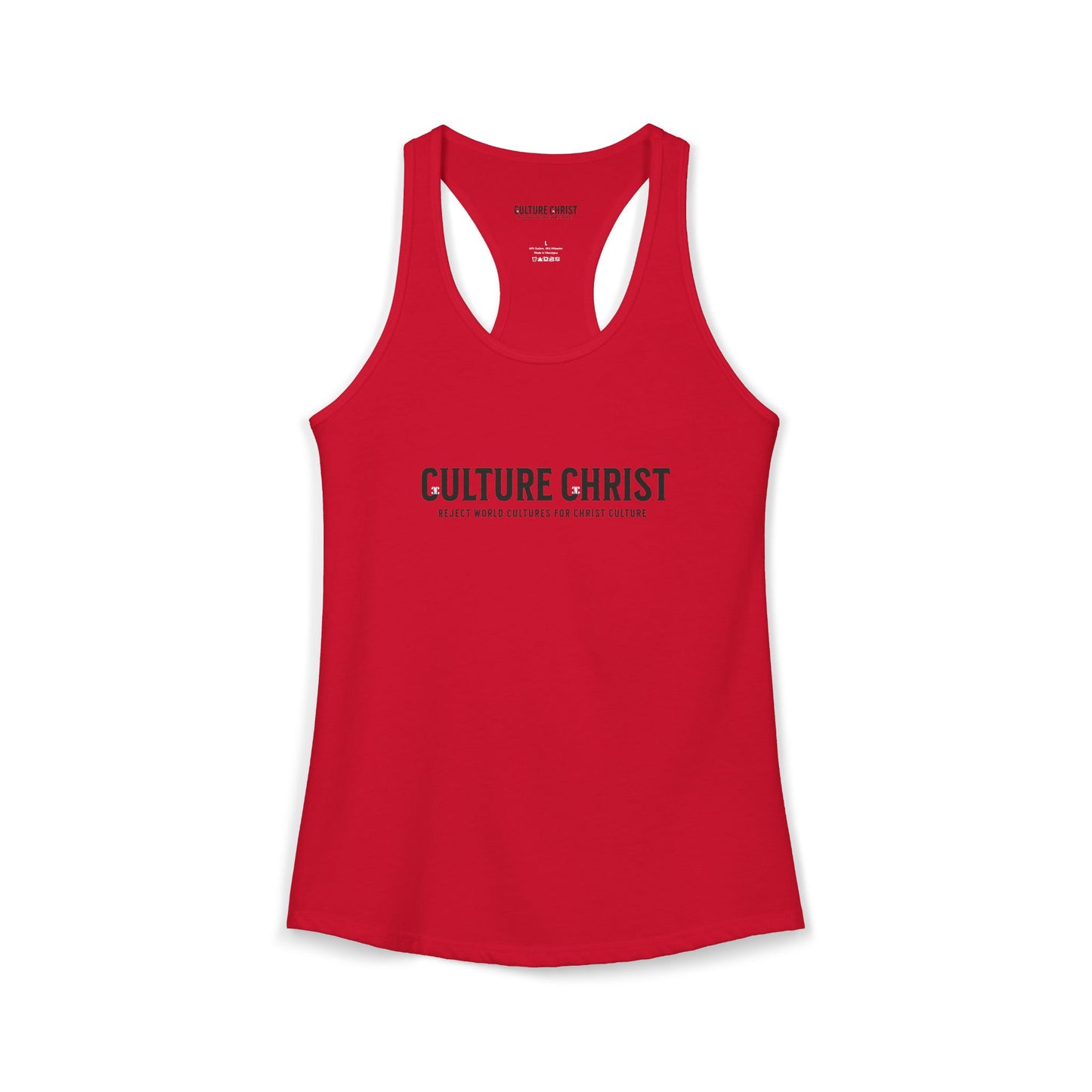 Women's Ideal Racerback Tank, wear your faith