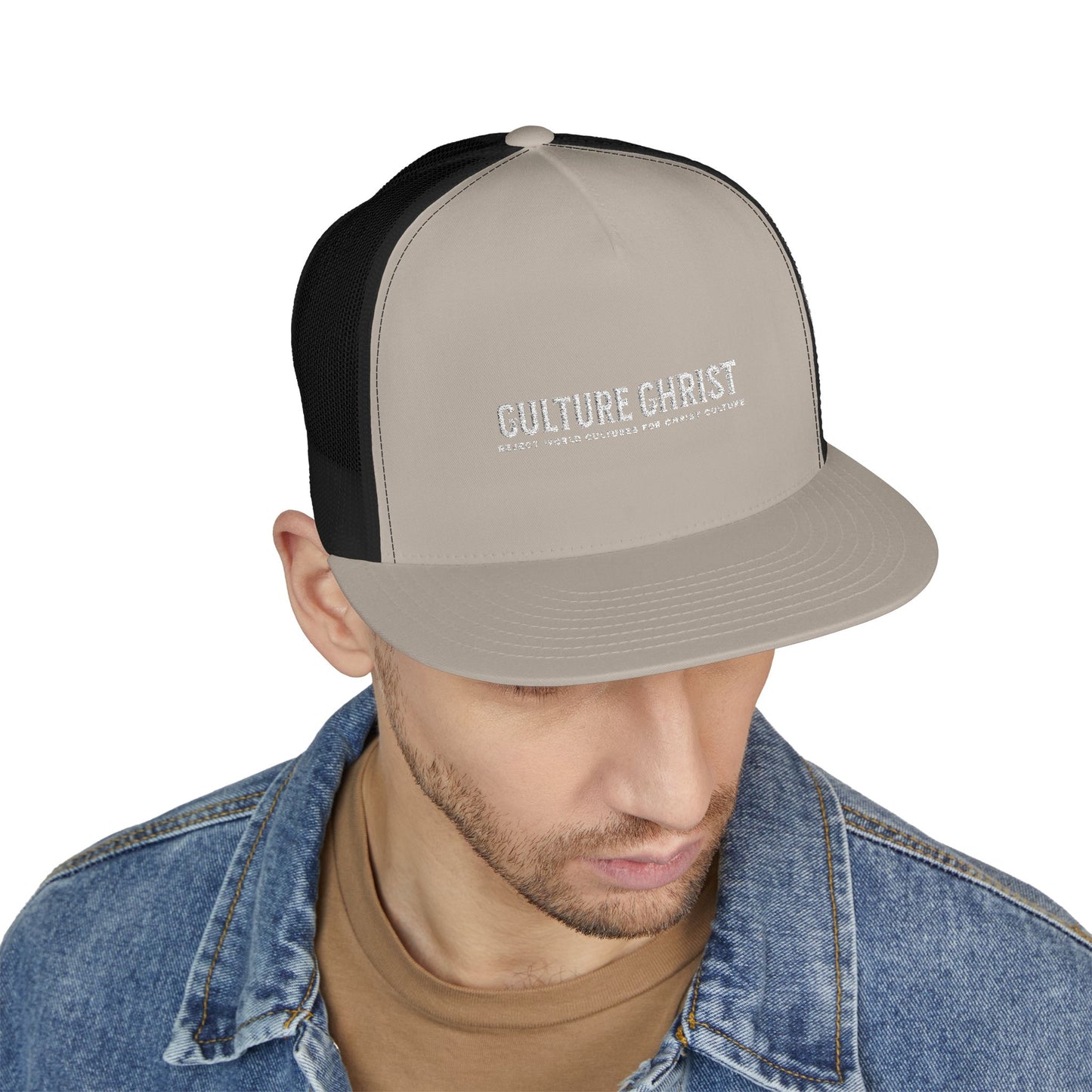 Stylish Embroidered Trucker Cap - Perfect for Everyday Wear, Outdoor Adventures, Gifts, Festivals, and Christian Lifestyle