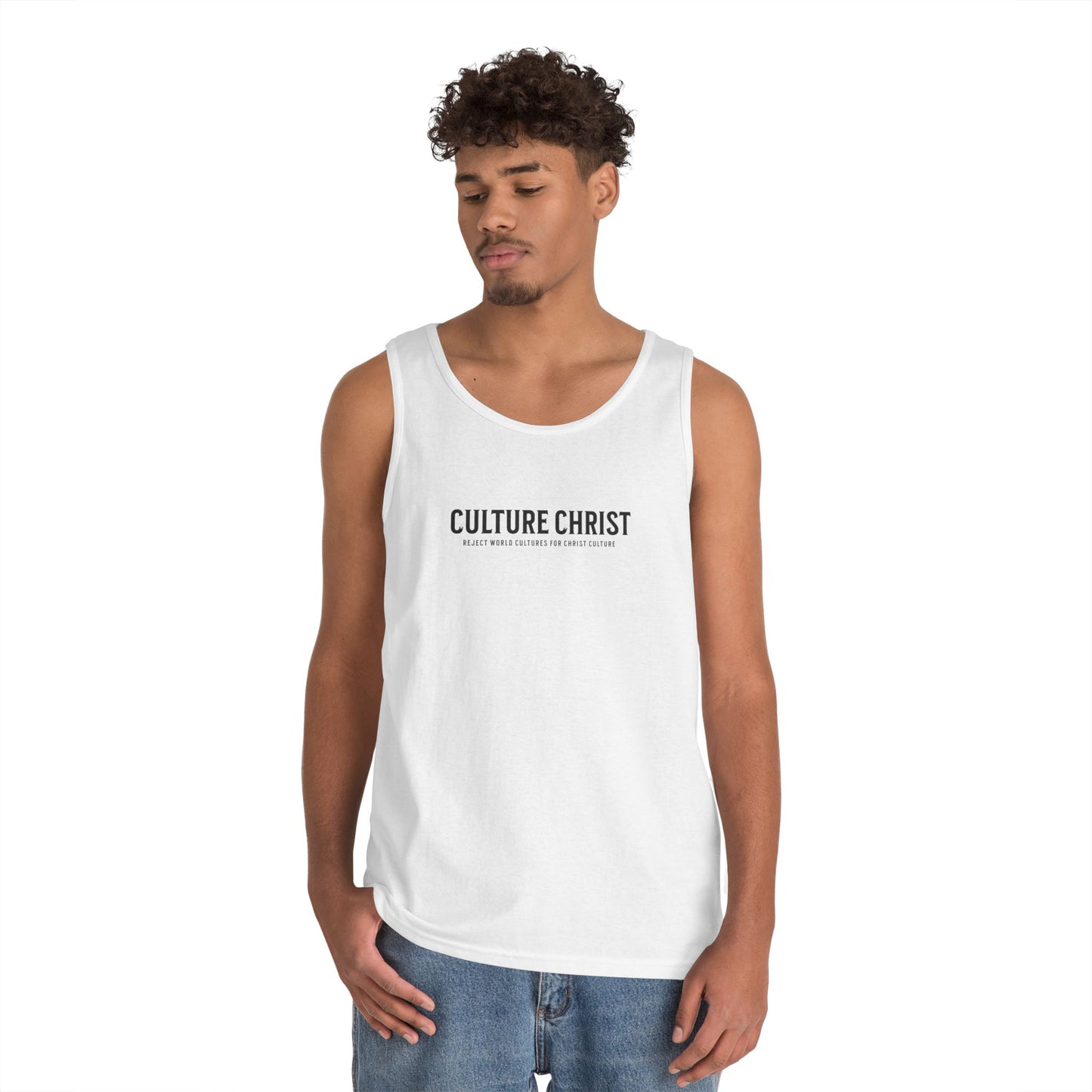 Culture Christ Tank Top — Christian Faith Graphic Tank