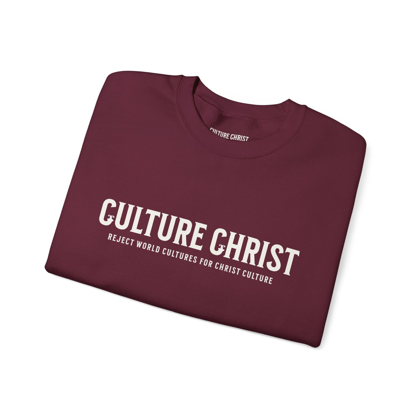Cozy Christ Culture Sweatshirt | Unisex Crewneck for Faith, Casual Wear, Gift for Christians, Church Events, Everyday Comfort