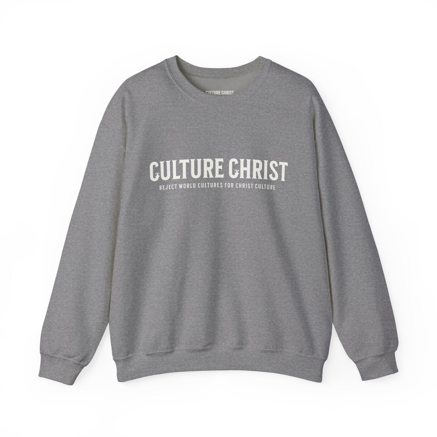 Cozy Christ Culture Sweatshirt | Unisex Crewneck for Faith, Casual Wear, Gift for Christians, Church Events, Everyday Comfort