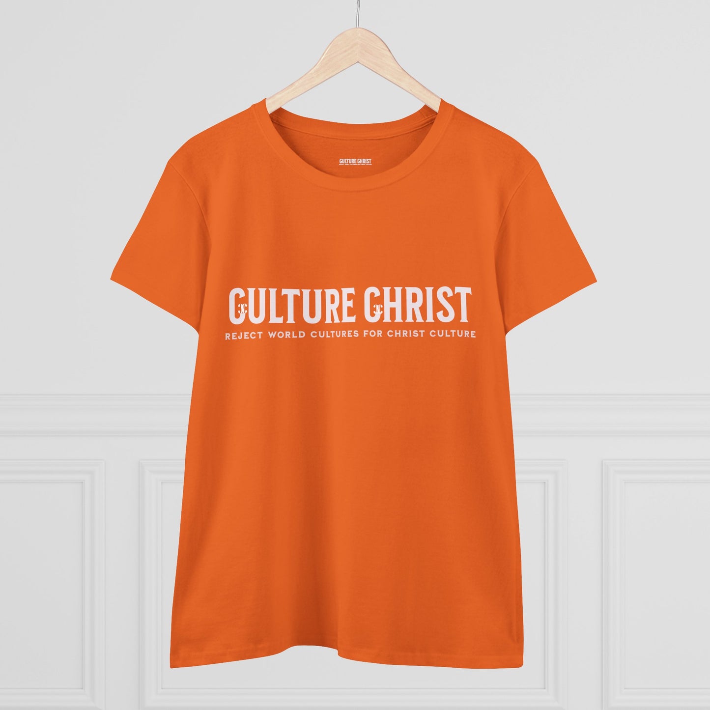 Culture Christ Tee — Christian Faith Graphic Women's T-Shirt